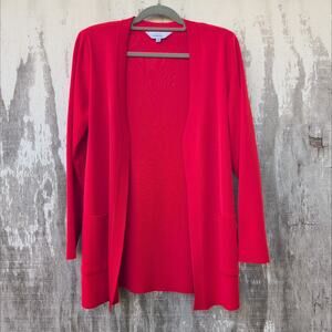 Exclusively Misook Open Cardigan Women'sMed Dopamine CleanGirl PlayfulMinimalism